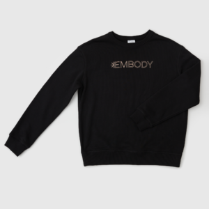 Embody Black Crew Sweatshirt